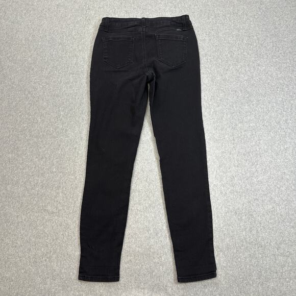 1822 Jeans Adriana Denim Skinny WMNS 6 Black Mid Rise CA5M1188A1 Ankle Street - Picture 4 of 11